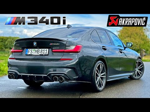 BMW M340i AKRAPOVIC is LOUD & LEGAL 👮‍♂️// REVIEW on AUTOBAHN