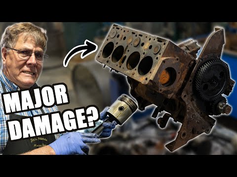 Tearing Down A NEGLECTED Willys Hurricane Engine...