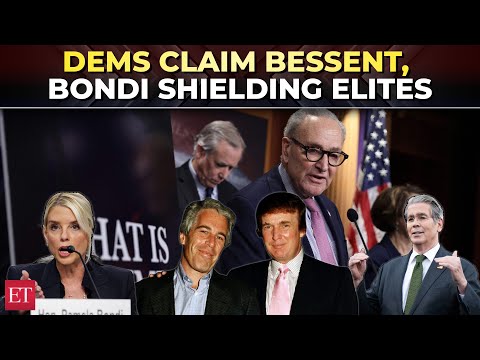 ‘Scott Bessent hiding Epstein’s secrets’: Dems accuse Trump team of burying explosive evidence