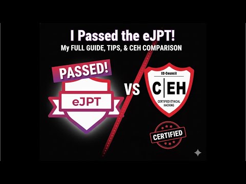 I Passed the eJPT! (My Full Guide, Tips, & CEH Comparison)