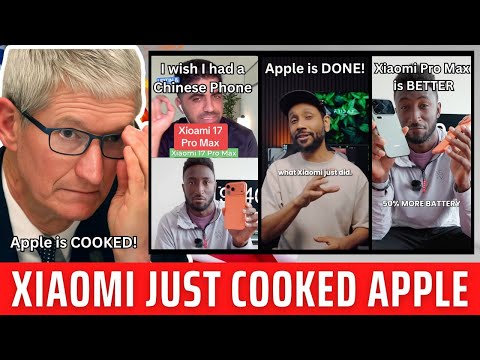 China's Xiaomi 17 Pro Max DESTROYS The New iPhone...Apple Fanboys MAD! 💀