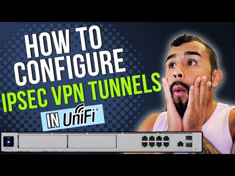 How to Configure IPSEC VPN Tunnels on a Unifi Router