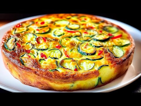 Few know this delicious zucchini recipe! Quick dinner for the family! 2 ASMR!