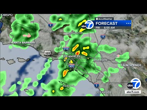 More rain is on the way to saturated SoCal, but a break in storms is on the horizon
