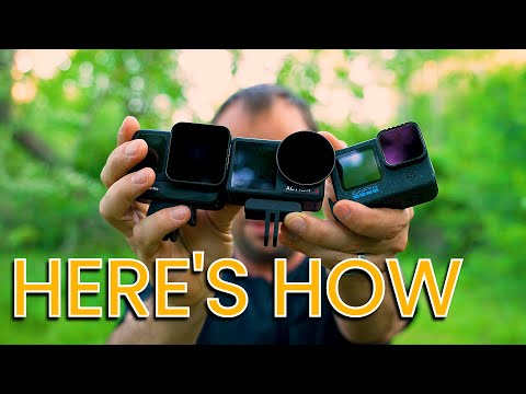 You CAN use ND FILTERS With Stabilization ON and NO Gimbal