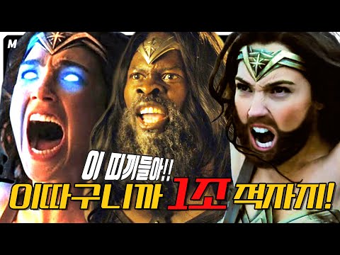 원더우먼 누님한테 왜이래!!😱장장 11년간 응가💩퍼레이드!💩그 결과 1조 증발! DCEU는 왜 망했는가! 총결산!!