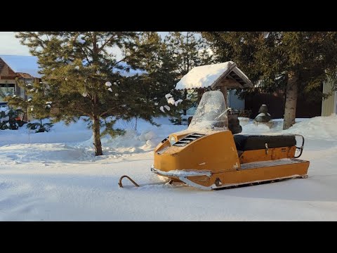 I BOUGHT AN OLD SNOWMOBILE BURAN
