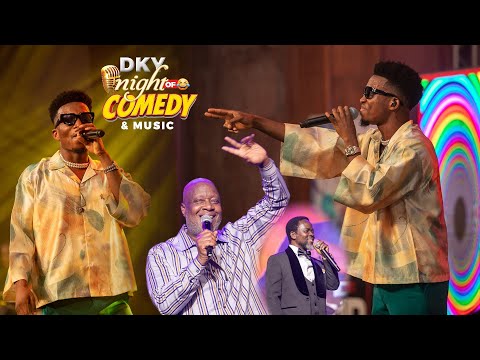 Kofi Kinaata Stunning Performance at DKY Night of Comedy and Music that got everyone on their feet