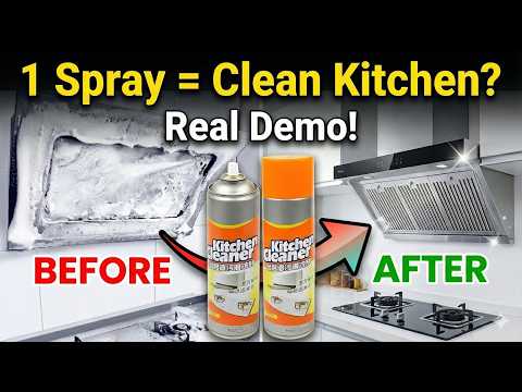 Kitchen & Chimney Cleaning Made Easy! GreaseGone Pro Honest Review