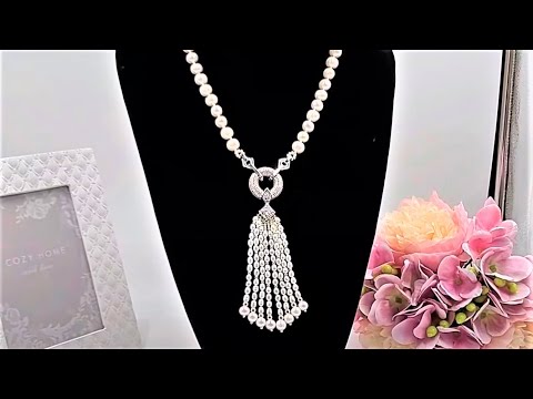 Сотуар из речного ЖЕМЧУГА с жемчужной кистью своими руками.