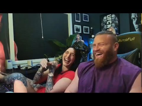 Rhea Ripley & Buddy Matthews Twitch Stream Pt 1. 3-27-25