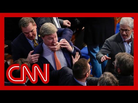 GOP lawmaker had to be restrained while confronting Gaetz. Hear what he told him