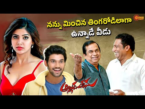 Ravi Babu – Brahmanandam Hilarious Comedy Scenes | Alludu Seenu | Telugu Comedy Scene