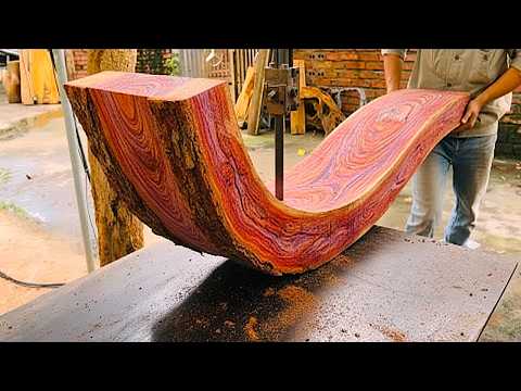 From Raw Wood to Art: The Exceptional Skill and Creativity of a Veteran Carpenter!