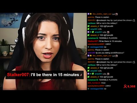 Disturbing Stalkers on Twitch