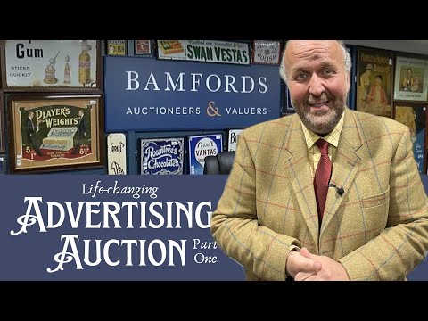 VINTAGE enamel ADVERTISING signs sell for a FORTUNE