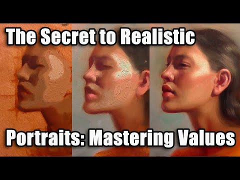 Unlock the Secret to Realistic Portraits: Mastering Values