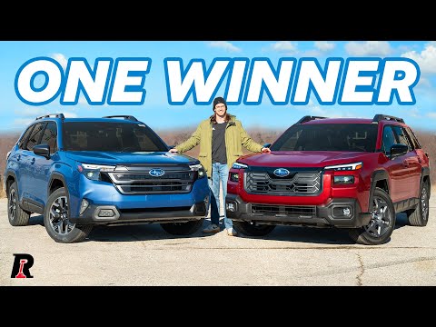 2026 Subaru Outback vs Forester Comparison // Redesign Rematch!