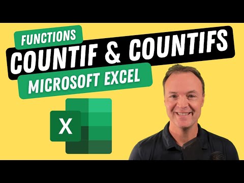 How to use COUNTIF and COUNTIFS Function in Microsoft Excel - For Beginners