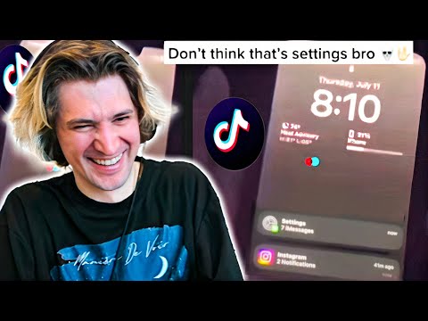 xQc Can’t Contain Himself Reacting to HILARIOUS Tiktoks