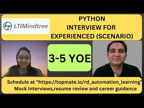 Python Interview Questions and Answers  - Python Interview Questions| 3+ YOE