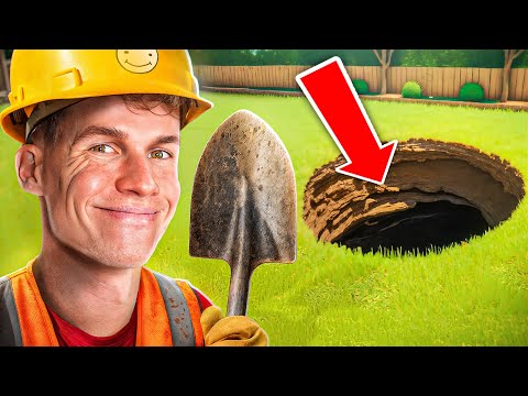 ICH GRABE EIN LOCH ... ja ... das war's