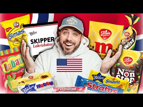 American Tries Norwegian Chocolate for the First Time 🍫🇳🇴