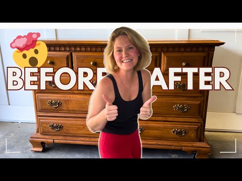 How I Made $60 Thrift Dresser to $1000 Profit! Why This Dresser Flip Will Shock You!