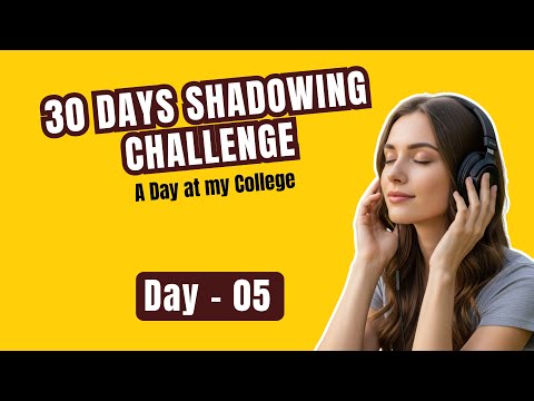 English Shadowing Challenge Day 05 | Learn English through Shadowing |