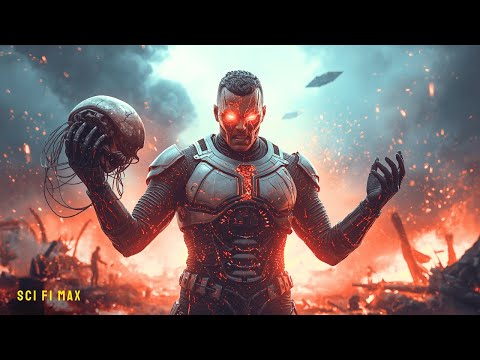 Él sostuvo la cabeza del campeón alienígena con una sola mano…después de que hirieron a su compañera