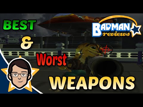 The Best & Worst Ratchet & Clank 2002 Weapons! | Badman