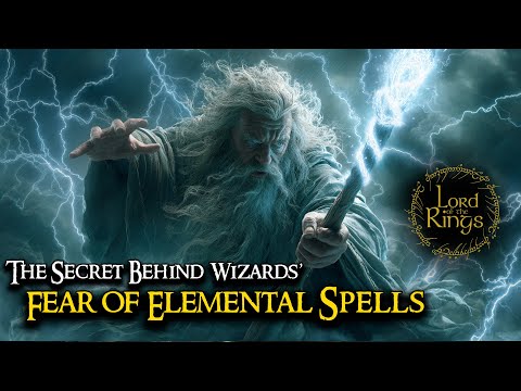 Why did Gandalf, Sauron, and Morgoth abandon elemental spells? | LOTR Lore | Audio Story