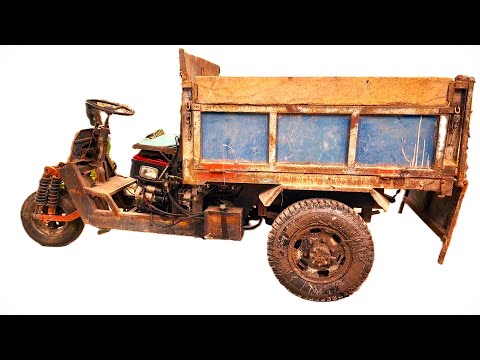 Genius Restoration :Ancient Lam Cart REBORN // The Spectacular 3-Wheel Revival.