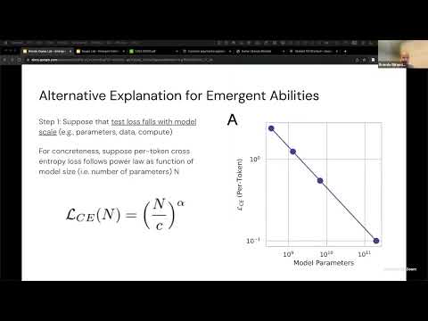 Are Emergent Abilities of Large Language Models a Mirage? - IEEE @ Stanford Unviersty