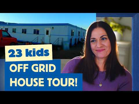 Home Tour For Our Family of 23: 6000 sq ft MANCAMPS!