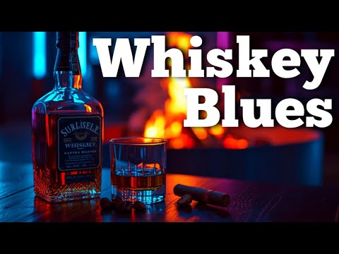 Whiskey Blues Lounge 🥃 | Relaxing Smooth Blues for Deep Night Relaxation