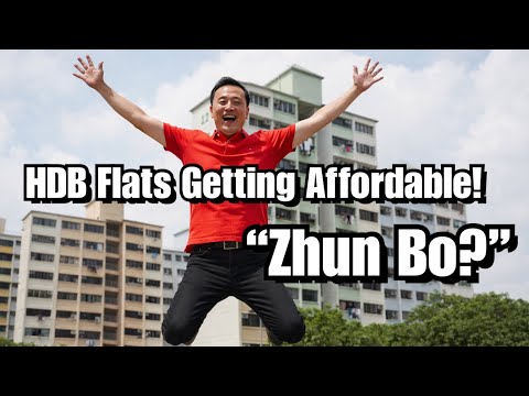 HDB Resale Flats Getting More Affordable! Seriously…… 