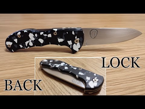 MAKING A BACK LOCK FOLDING KNIFE