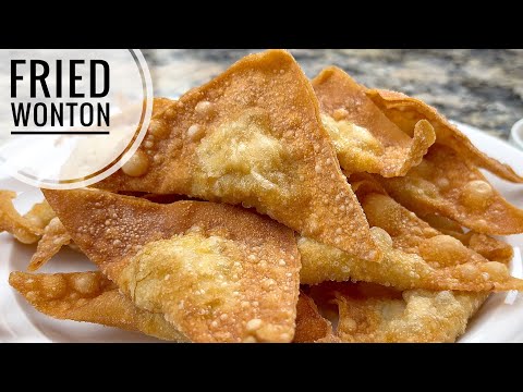 Chicken and Shrimp Fried Wonton Recipe
