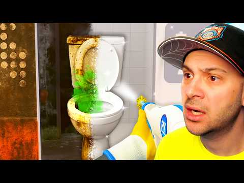 Cleaning the MOST DISGUSTING Things in Powerwash Simulator 2