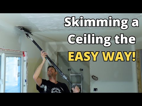 This might be the BEST Way to Skim a Ceiling