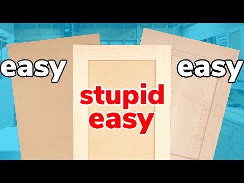 3 DIY Cabinet Doors from Beginner to Expert Level