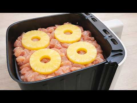 I cook chicken like in a restaurant IN 10 MINUTES! Thanks to my AIR FRYER!