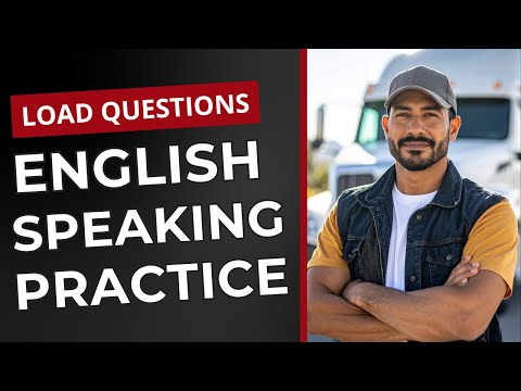 Can You Answer These DOT Questions About Your Load & BOL? 🚚💬 English for Truck Drivers