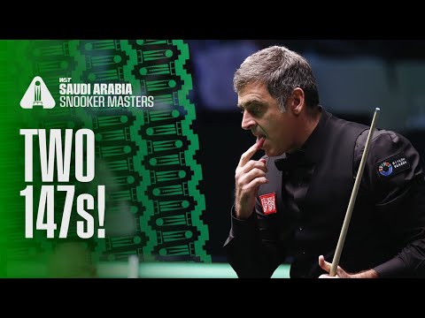 BOTH 147s! Ronnie O'Sullivan's TWO MAXIMUMS In Same Match vs Wakelin | Saudi Arabia Snooker Masters