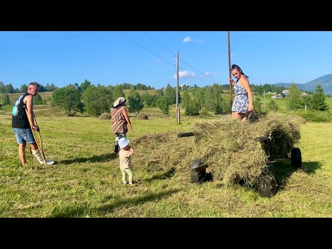 The difficult but happy life of a young family in the mountains|how we overcome difficultiestogether