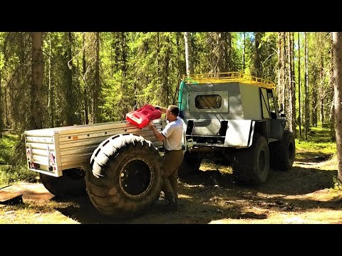 ЖЕНСКОЕ КАТИЩЕ! “ТАЙГА”  ОДИН ПОСРЕДИ БОЛОТ! ПОИСК МЕСТА 1940х ГОДОВ!