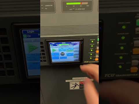 Letting one of our tube transmitters stretch its legs today