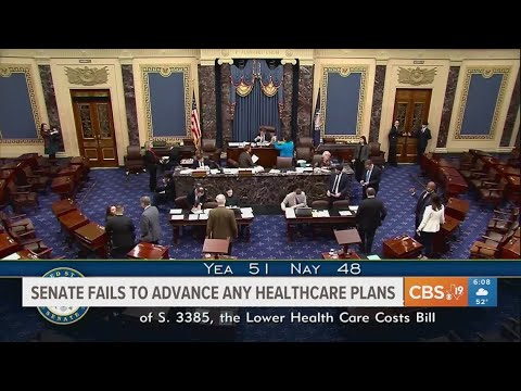 Senate fails to advance any healthcare plans