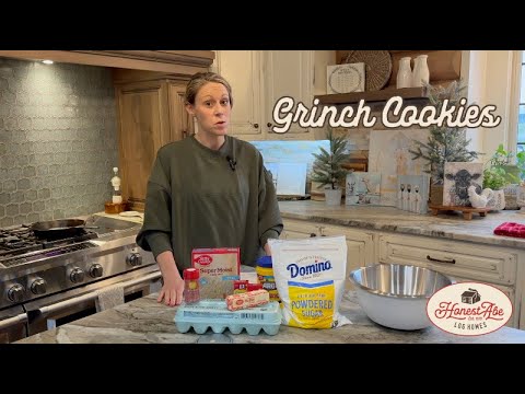 The Grinch Christmas Cookies | Honest Abe Living in the Kitchen